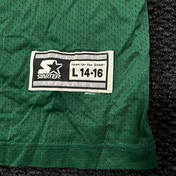 Starter New York Jets Keyshawn Johnson 19 Jersey Green Youth Large 14-16 Vintage - Picture 4 of 7